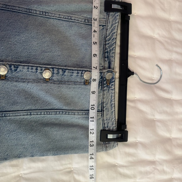 NWT Zara TRF Strapless Off Shoulder Denim Jumpsuit Size XS - Picture 9 of 16